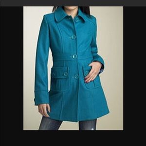 GORGEOUS Tulle Wool blend walking coat